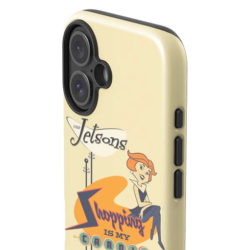 The Jetsons Shopping Is My Cardio iPhone 16 Plus Impact Case